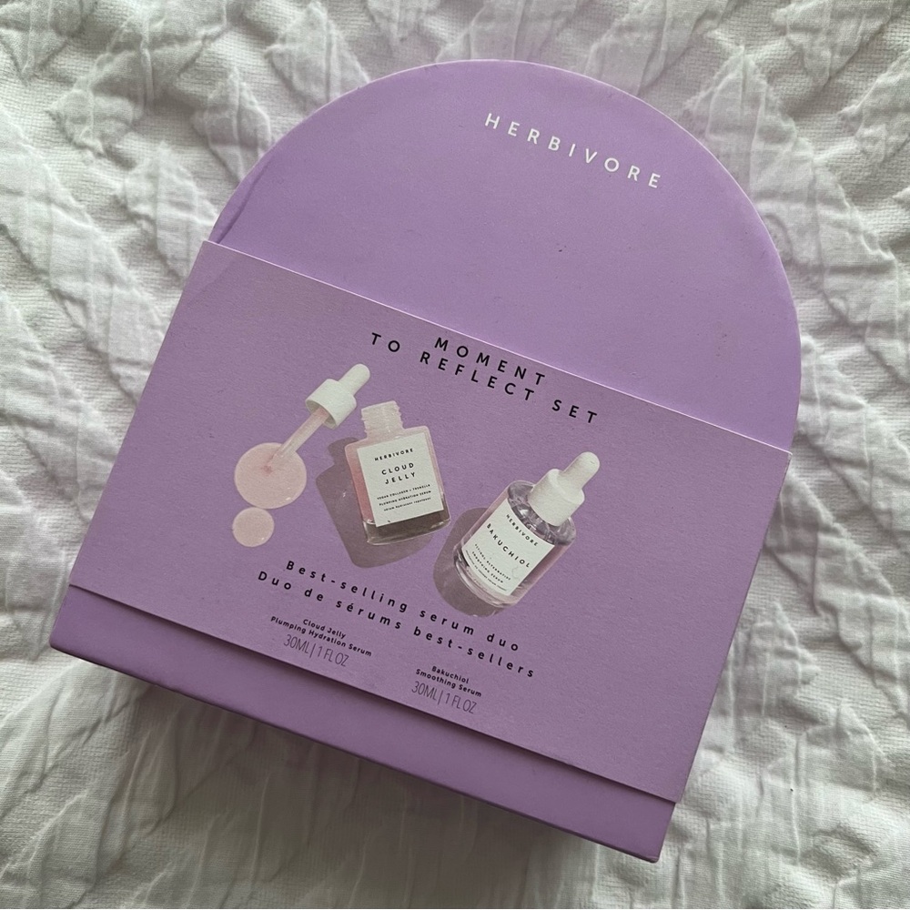 Herbivore Moment to Reflect Cloud Jelly & Backuchiol Set